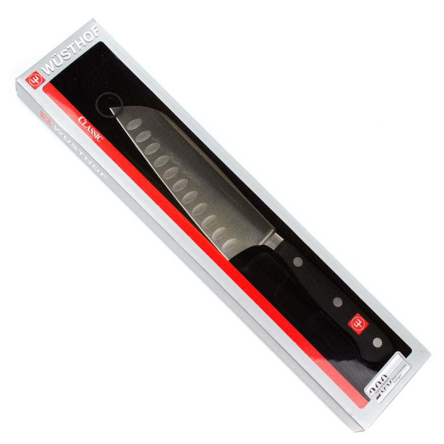 Нож кухонный японский «Шеф» Classic с углублением на кромке, 14 см WUESTHOF W4182 - Вид №2
