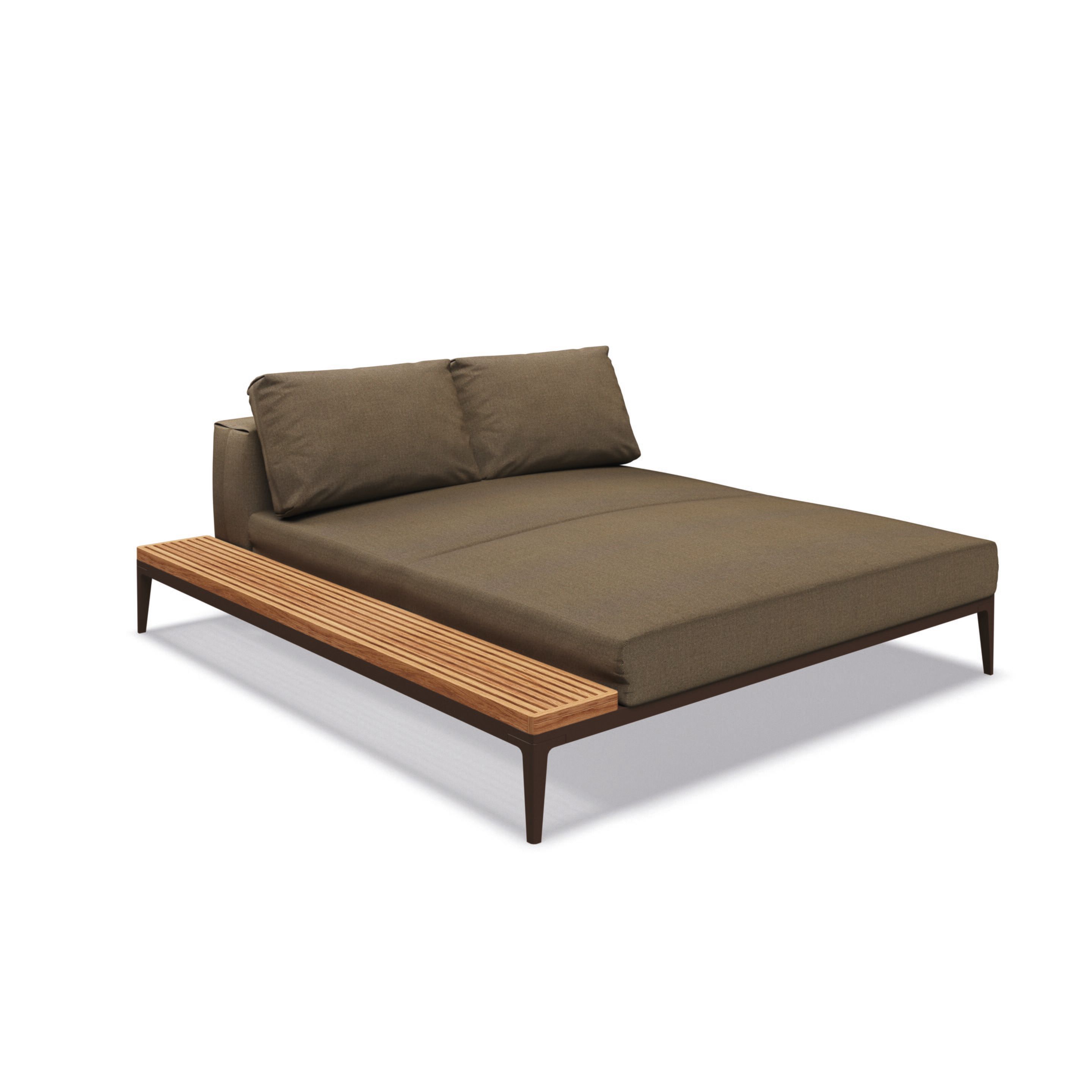 Тканевый угловой модульный садовый диван Gloster сетка ARCH-00114712 - Вид №117