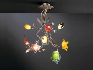 Serip Бронзовый потолочный светильник ручной работы Bouquet Ct3200/8