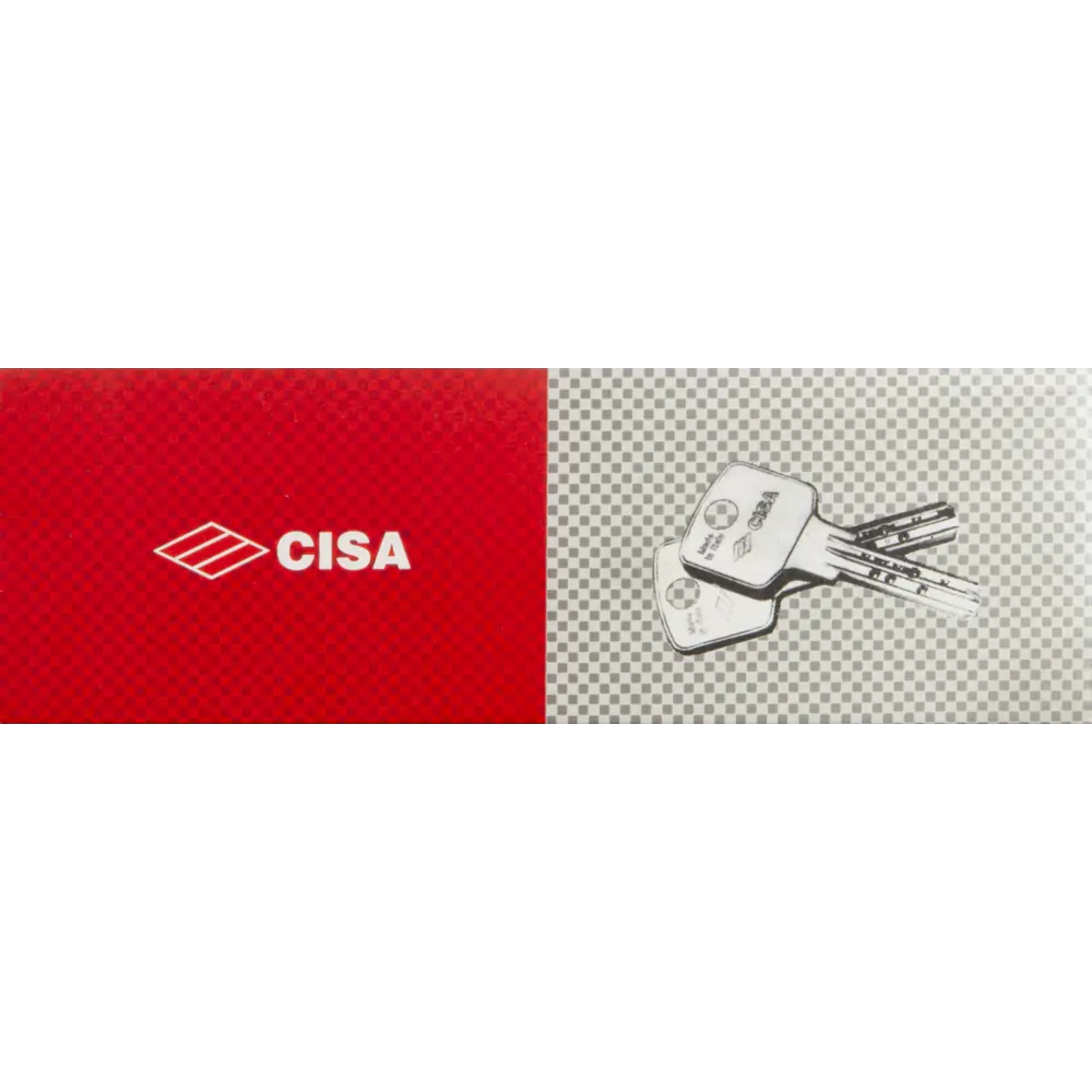 Цилиндр Cisa Astral ОА317-12.12, 35x10x25 мм, ключ/шток, цвет никель, без вертушки STLM-2153462 - Вид №3