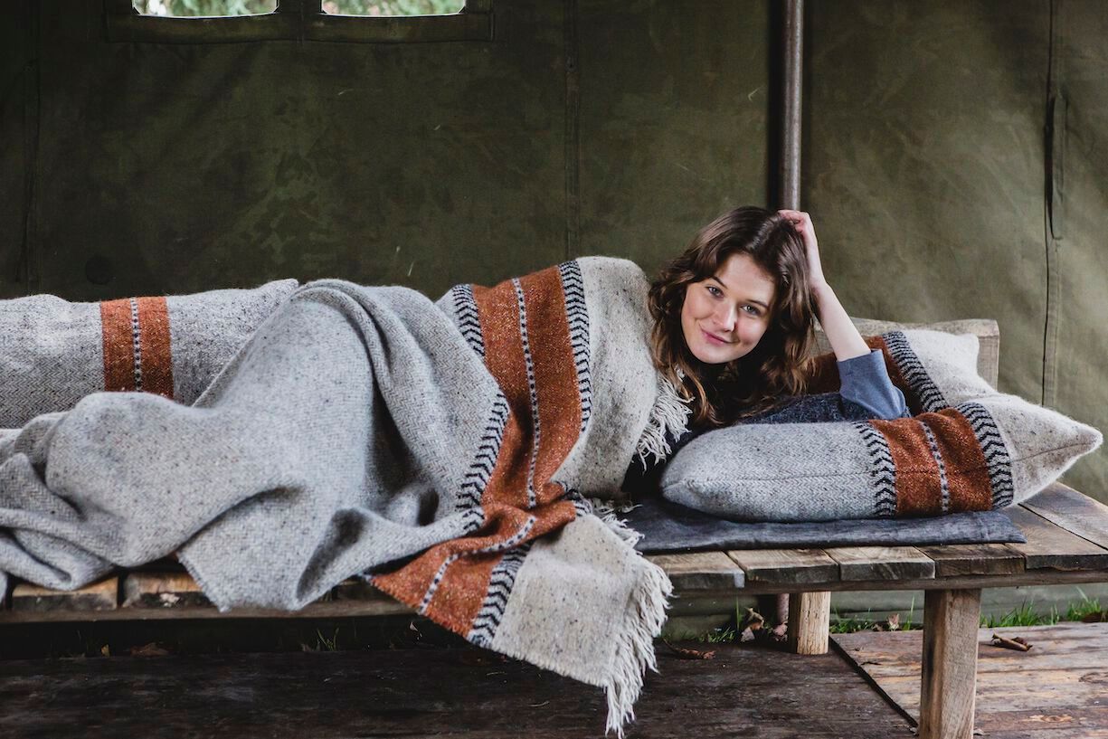 Одеяло из льна и шерсти Libeco Home Монтана ARCH-00028180 - Вид №2