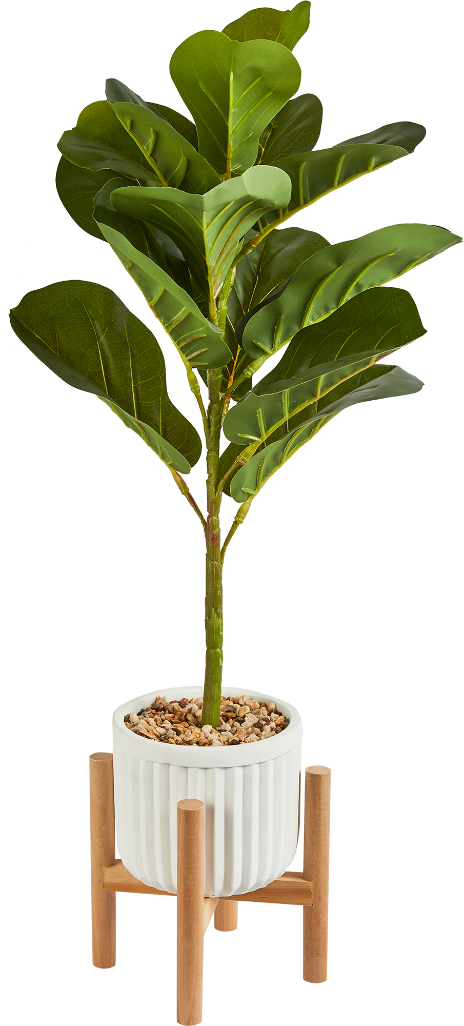 87681880 Искусственное растение Фикус 70x14.5 см пластик STLM-0074890 Santreyd