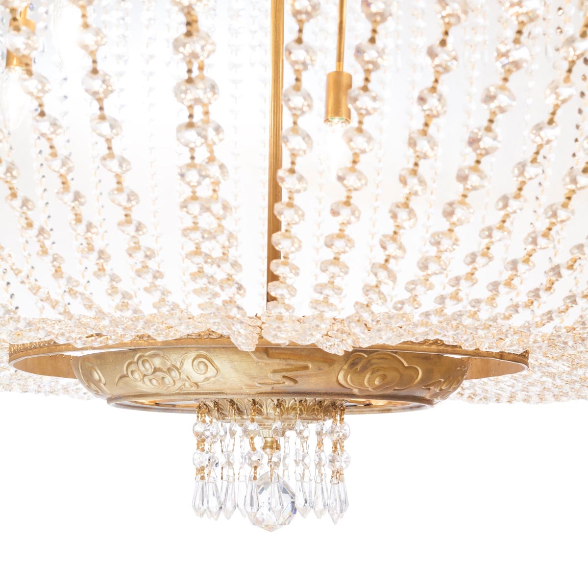 500282-45 ABHIKA БРОНЗОВАЯ ЛЮСТРА BRONZE  - Вид №1