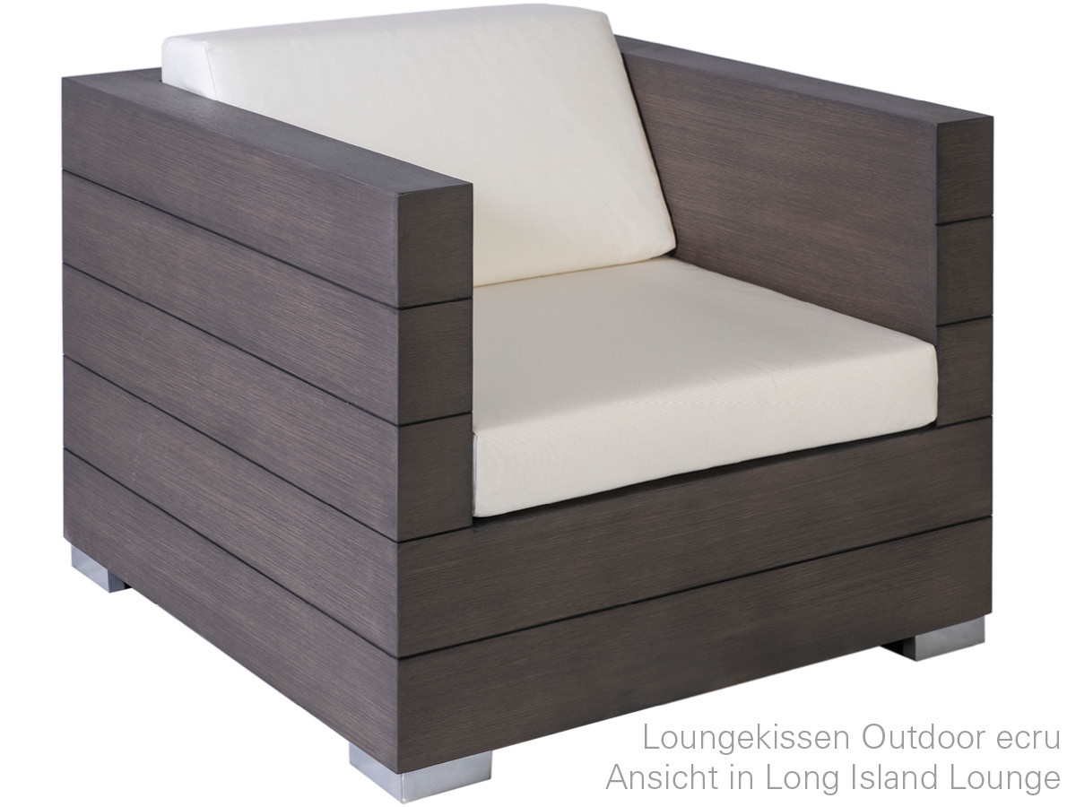 10.00.0720 Боковая подушка углового модуля правая Outdoor Sunbrella ecru Mbm LONG ISLAND - Вид №4