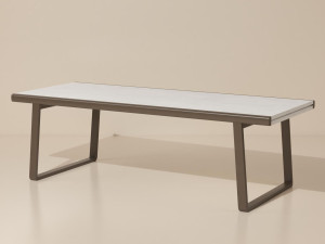 Выдвижной мраморный обеденный стол