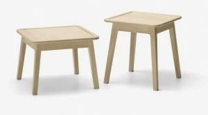 ALKI Квадратный журнальный столик из дуба Laia