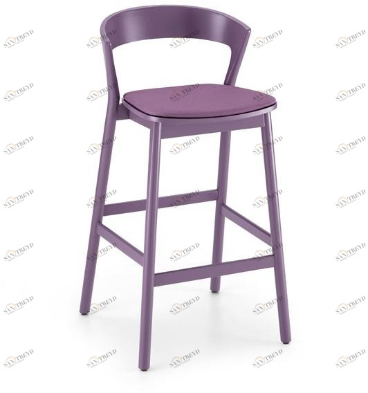 TrabA' Барный стул со встроенной подушкой Edith 0075-imb