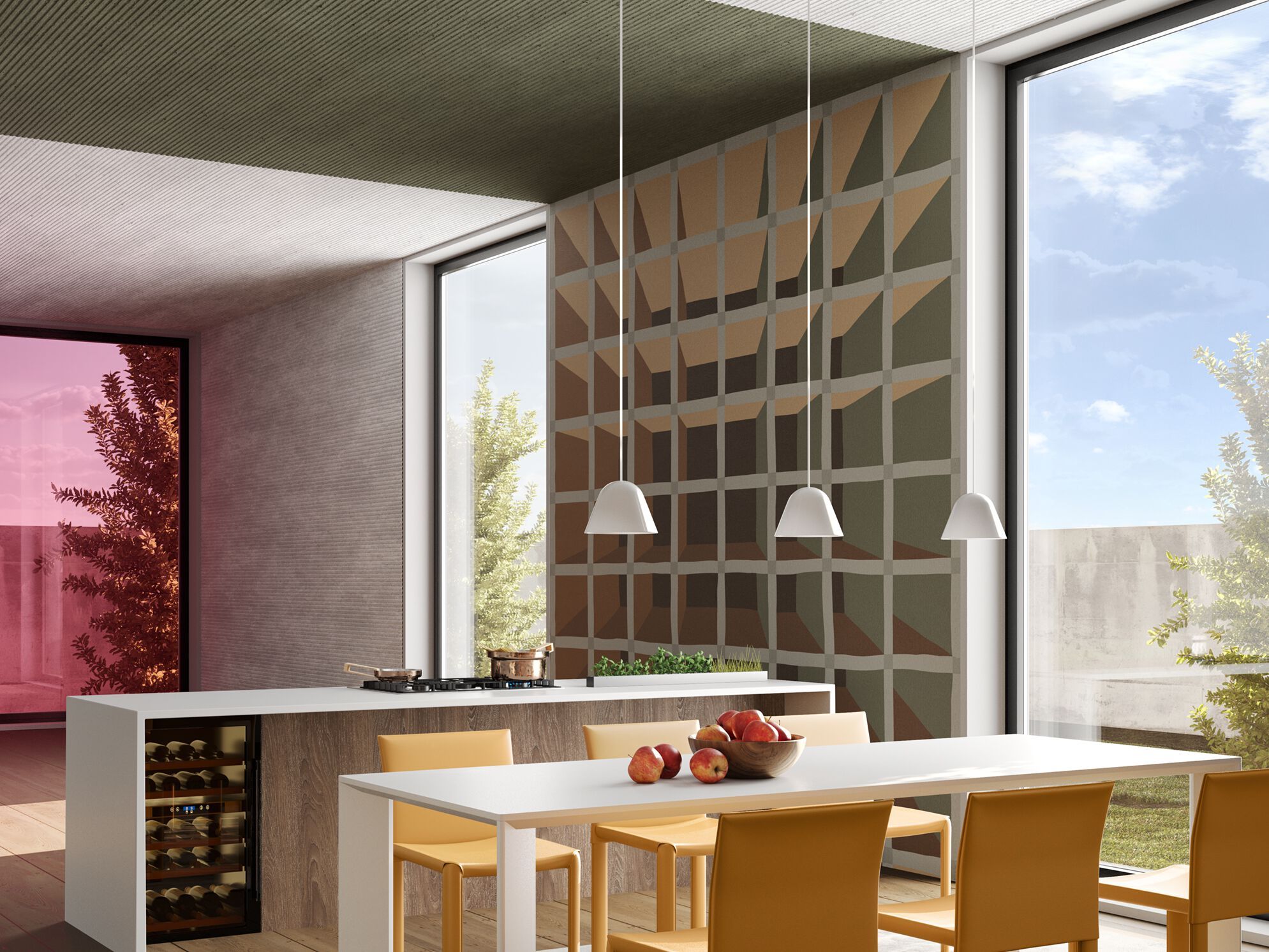 Обои с цифровой печатью Inkiostro Bianco Ken Scott Unconventional ARCH-00091349