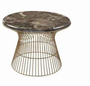 Hamilton Conte Paris Круглый журнальный столик из мрамора Cosmos