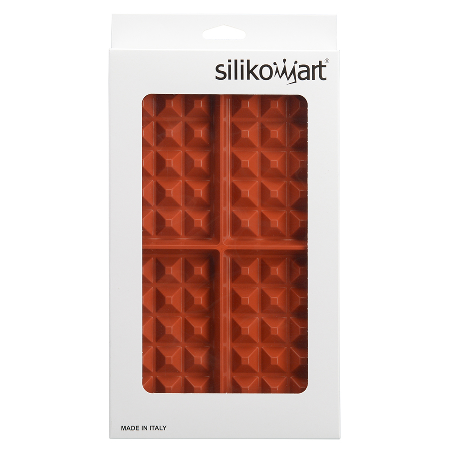 26.155.00.0065 Форма для приготовления вафель waffel classic силиконовая красная Silikomart  - Вид №8