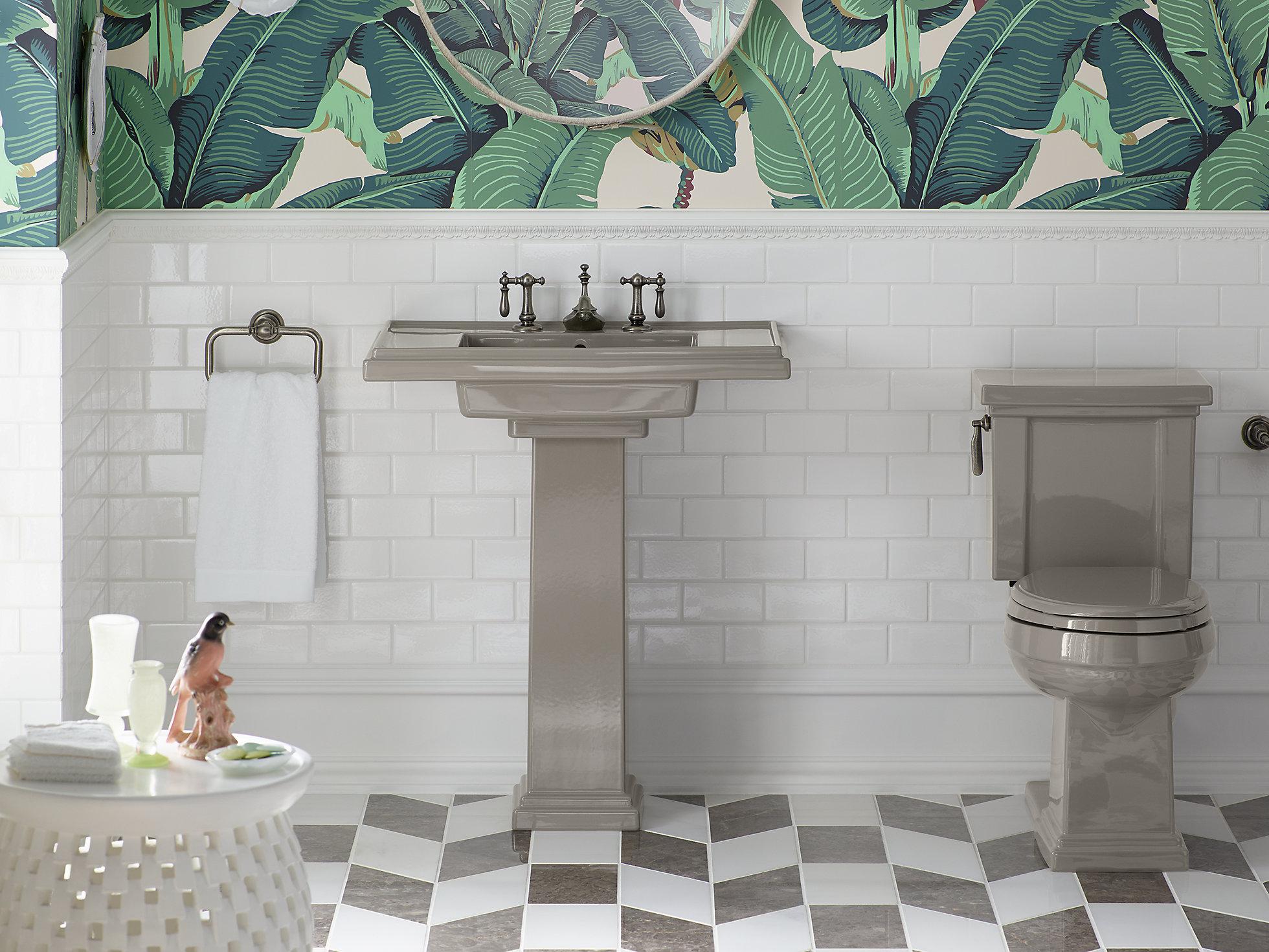 K-2845-1-96 Напольная раковина стоящая прямоугольная Kohler  - Вид №2