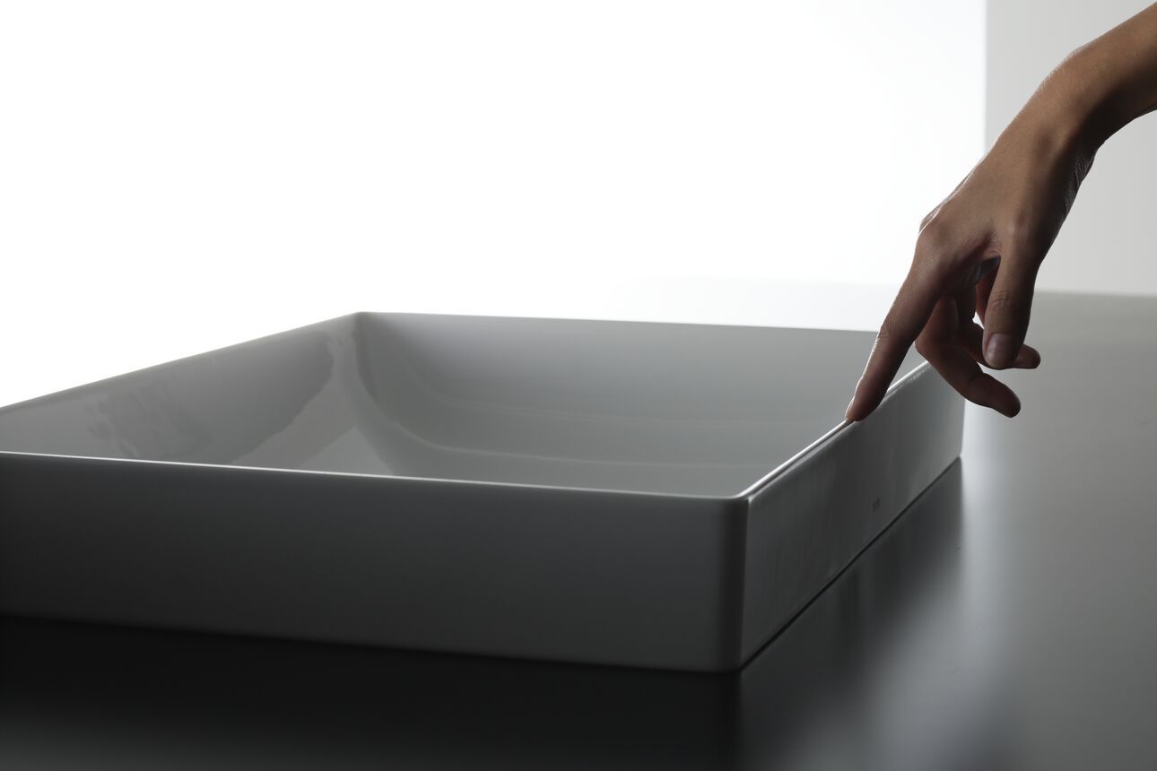 Керамическая раковина с полукруглой прямоугольной раковиной TOTO TR L4716RE ARCH-00095288 - Вид №2