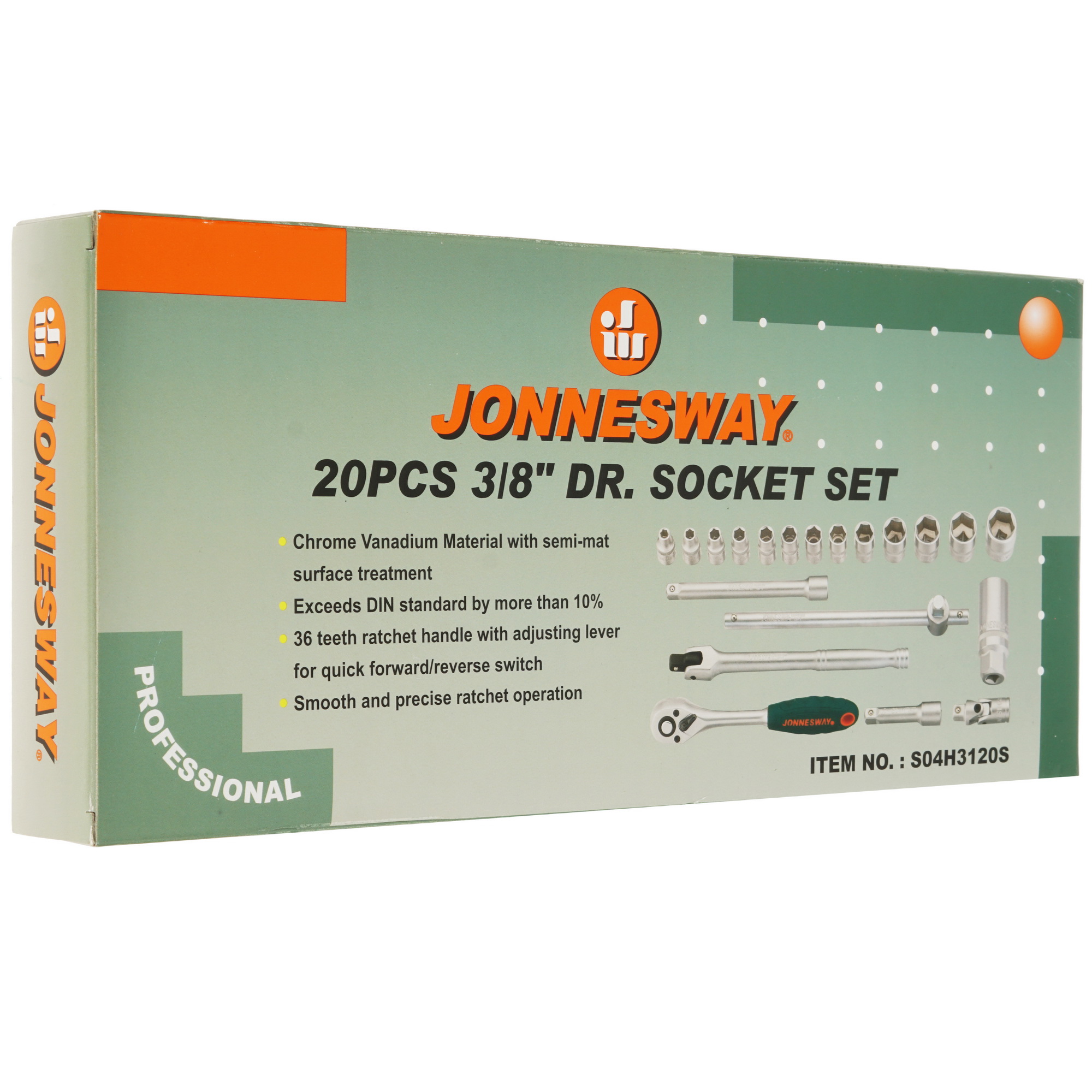 Набор инструментов Jonnesway S04H3120S 7912840 STDN-0029848 - Вид №4