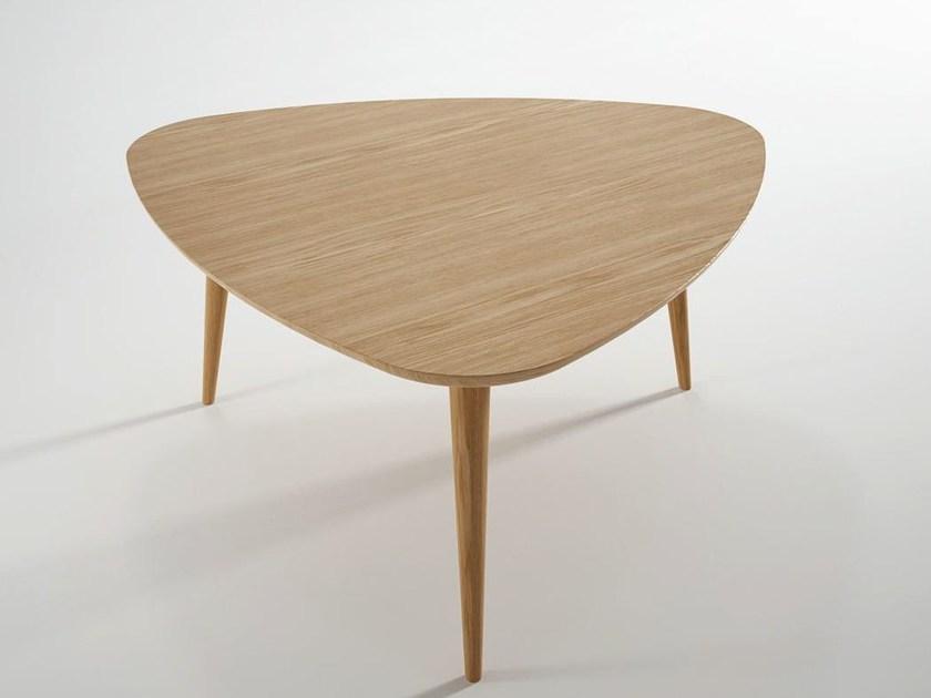 KARPENTER Треугольный деревянный журнальный столик для гостиной Vintage sun-id-1477928 - Вид №3