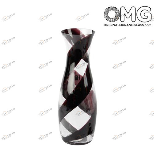 1754 ORIGINALMURANOGLASS Графин Nero - Carlo Moretti - Муранское стекло 10 см 