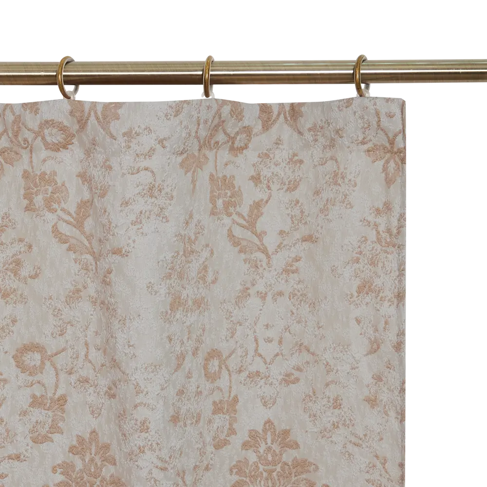 Штора на ленте Элиза 200x260 см цвет коричнево-бежевый 88109993 STLM-2012580 MIAMOZA  - Вид №2