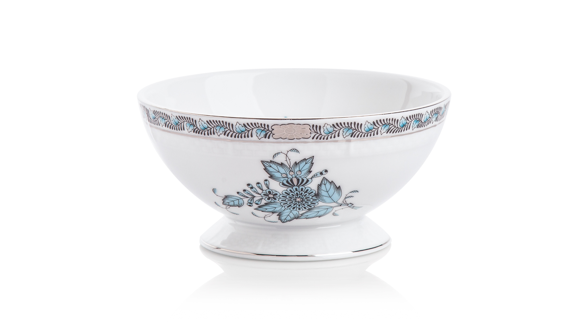 10619777 Herend Сервиз столовый 6/28 "Аппони" (платина) Фарфор  - Вид №4