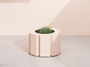 Плантатор из оцинкованной стали