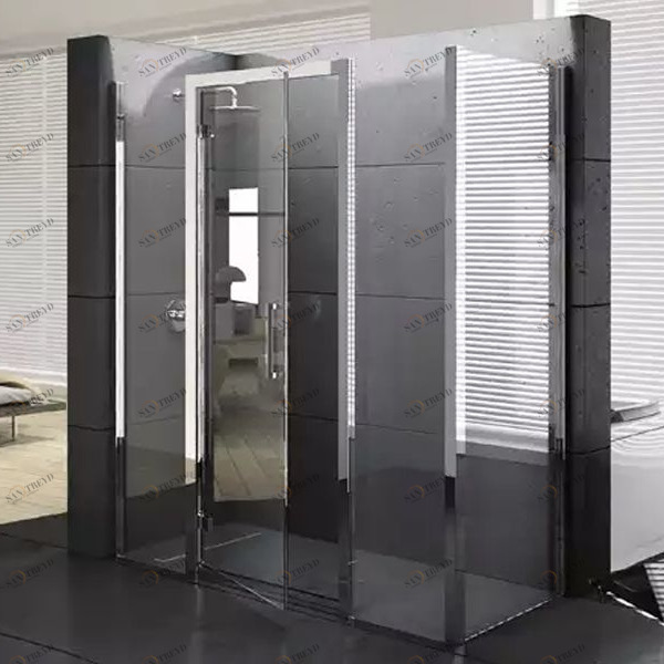 Двери в нишу 174 см KUADRA G+2F Novellini KUADRA KUADG2F1681K