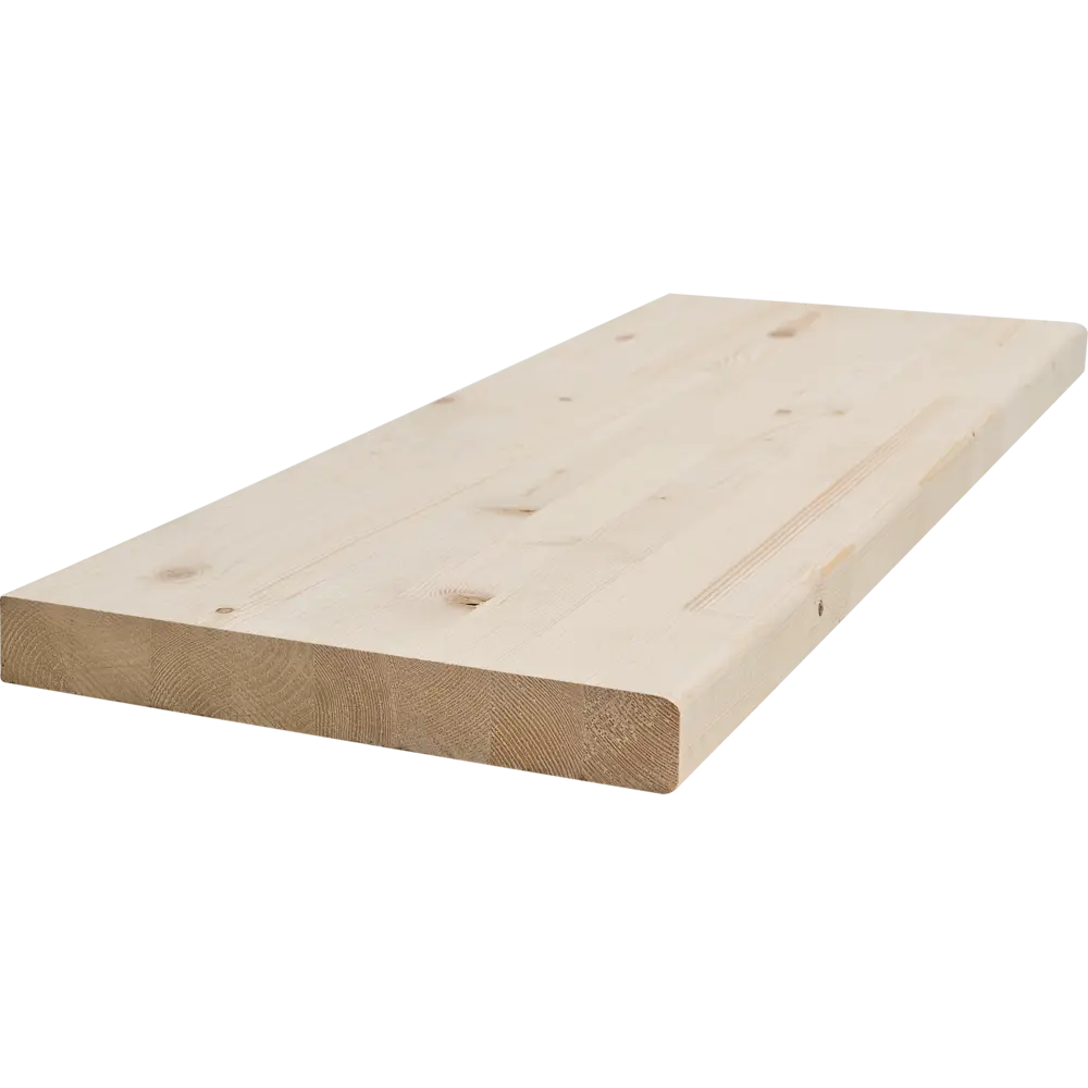 Ступень прямая 40x300x900 мм хвоя сорт Оптима цвет натуральный Santreyd STLM-2134353 - Вид №1