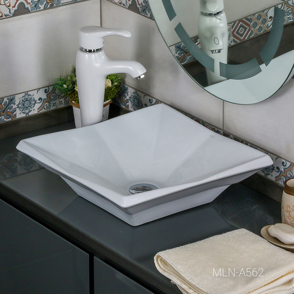 Накладная раковина melana mln-a562 A562-805 - Вид №1