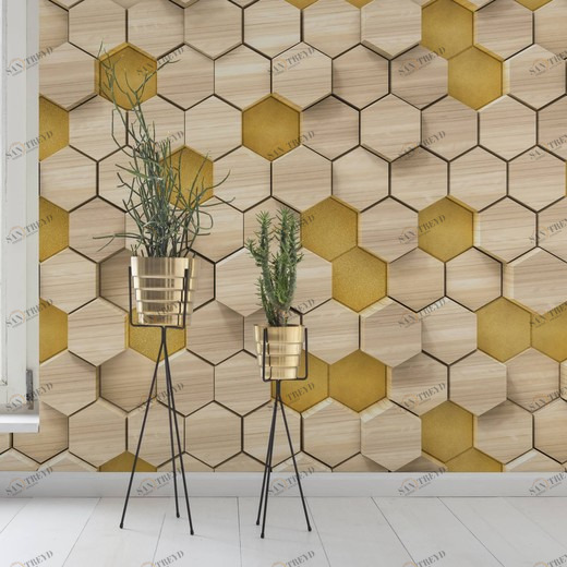 6005A-VD4-Woodcomb-Birch Фотообои Komar Infinity 2.5х4 м 6005AVD4WOODCOMBBIRCH