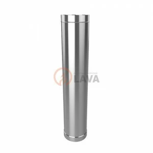 Труба LAVA 100, L=1000, нерж. 304 (0,8)