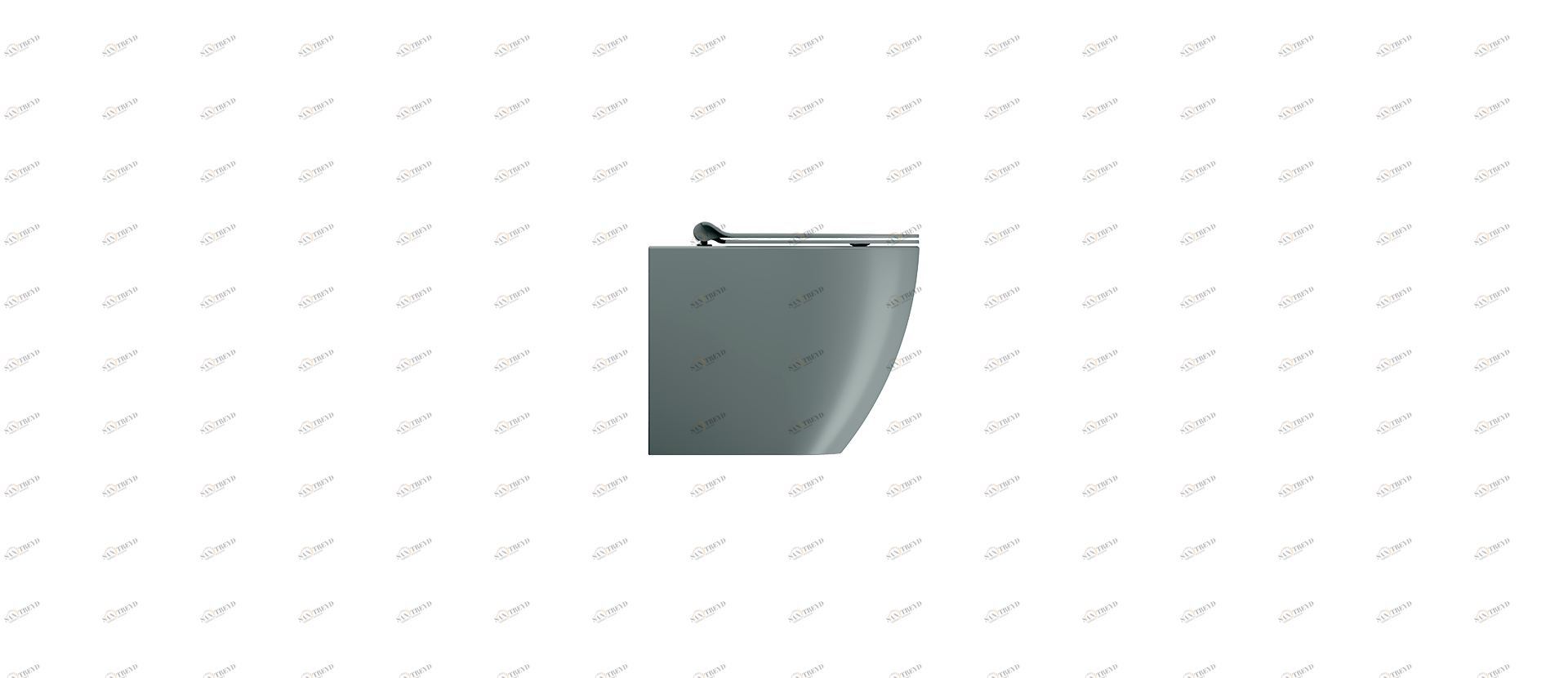 881004 Подвесной унитаз настенный Зеленый GSI ceramica  Италия 