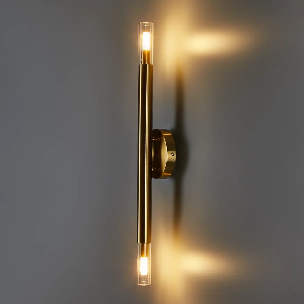 Бра настенное Match FR6109WL-02G золото Freya 89335740 STLM-0926774 - Вид №1