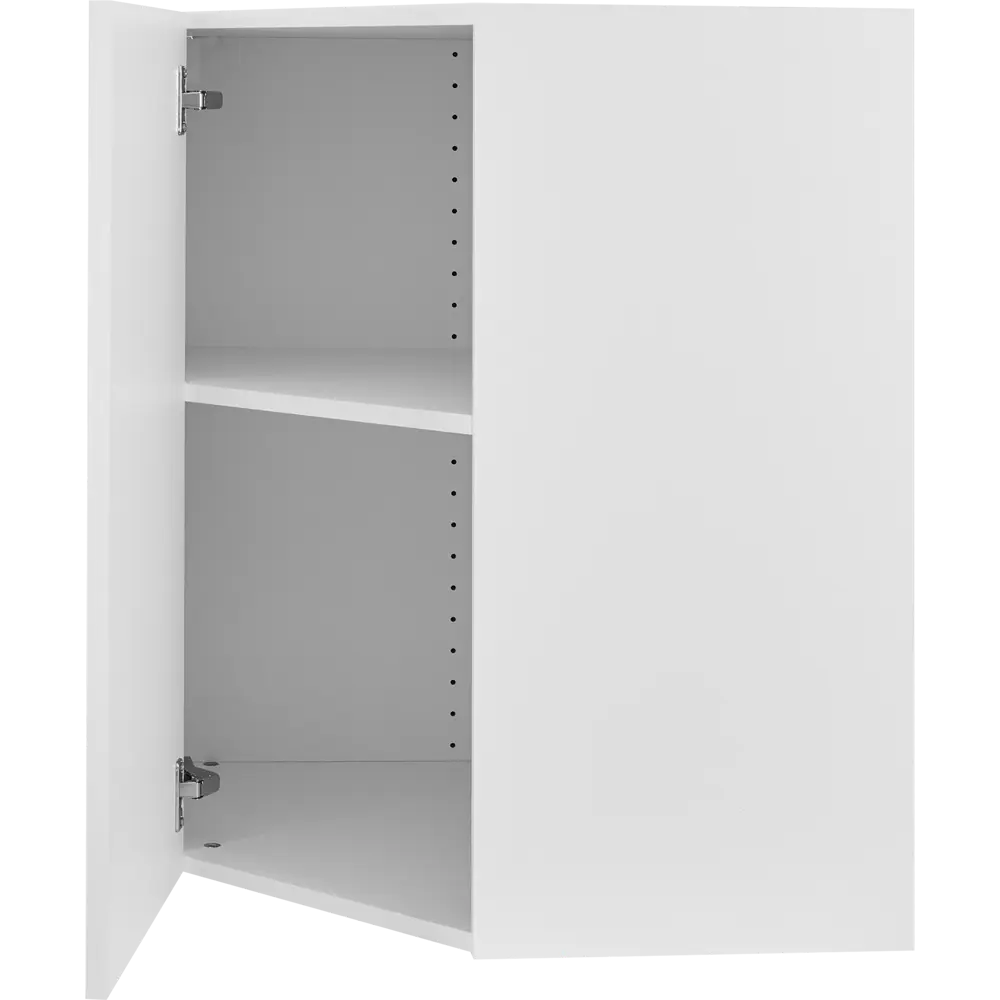 Konsensa Белый навесной кухонный шкаф 60 см с регулируемой полкой 89410785 STLM-1570916