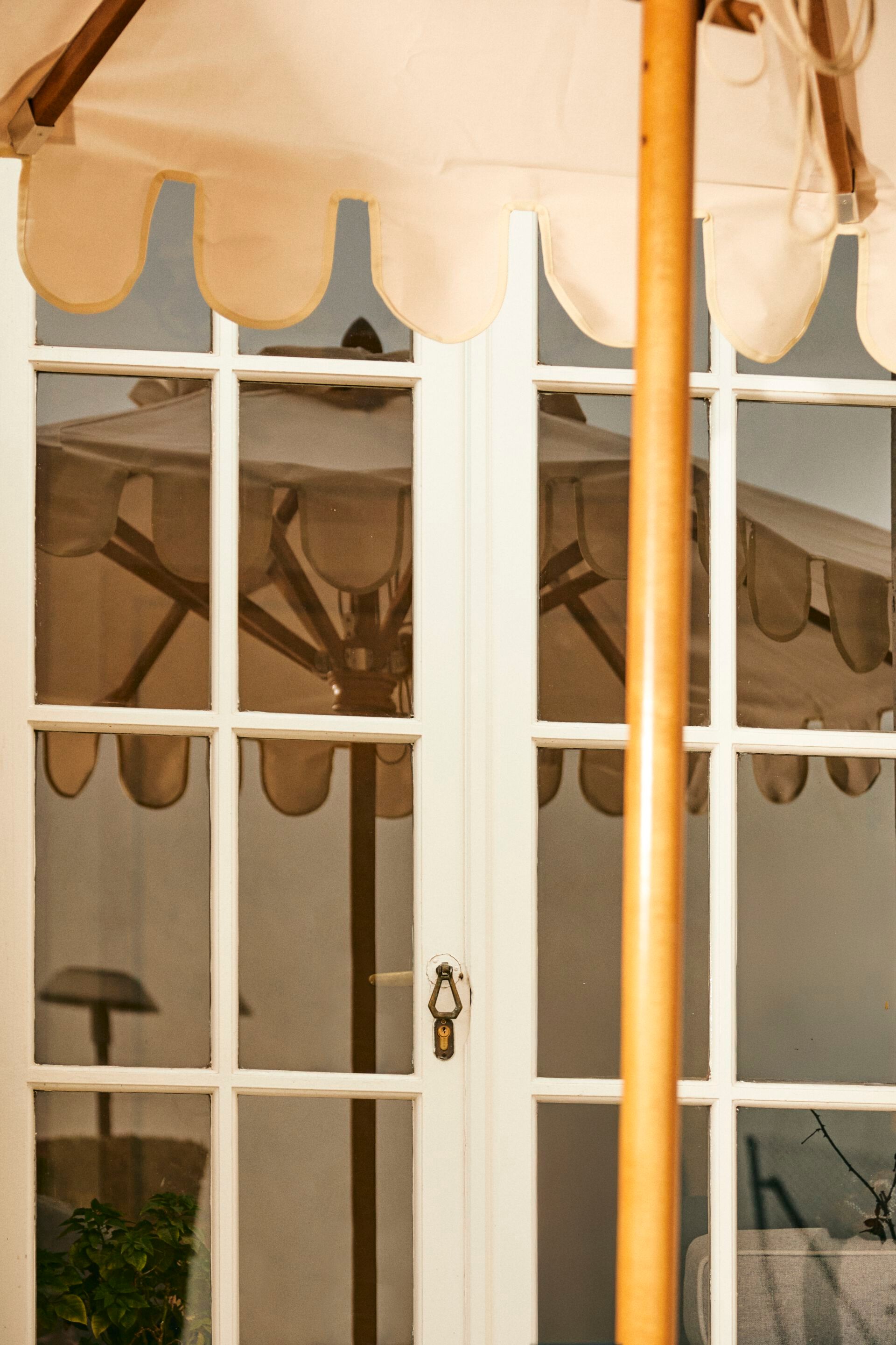 Круглый зонтик из акриловой ткани Unopiù RIVIERA ARCH-00140100 - Вид №3