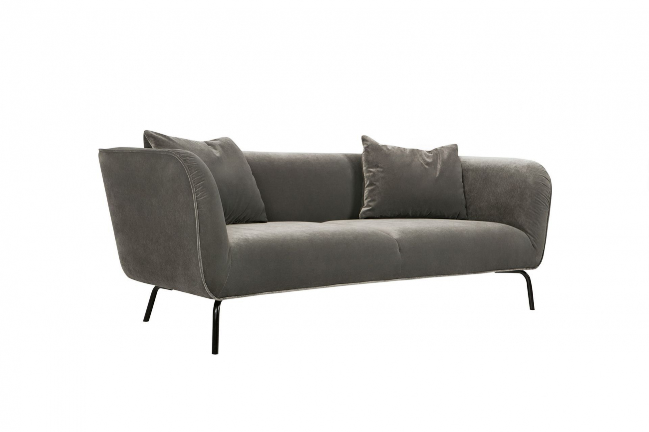 Диван Selma прямой темно-серый с подушками SITS SELMA 192336 Серый  - Вид №4