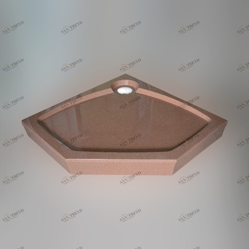 Душевой поддон 90X90X16 СМ P-ТЕРРАКОТ GUTEWETTER Shower trays 90X90X16СМPТЕРРАКОТ