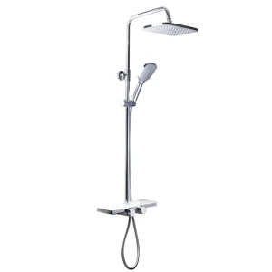 91680686 Душевая стойка Maxonor pure life Pleasure PL2486 3 режимная цвет хром STLM-0969208