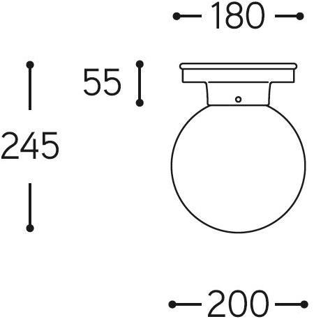 Aldo Bernardi Стеклянный потолочный светильник отраженного света Mansarda sun-id-1461178 - Вид №1