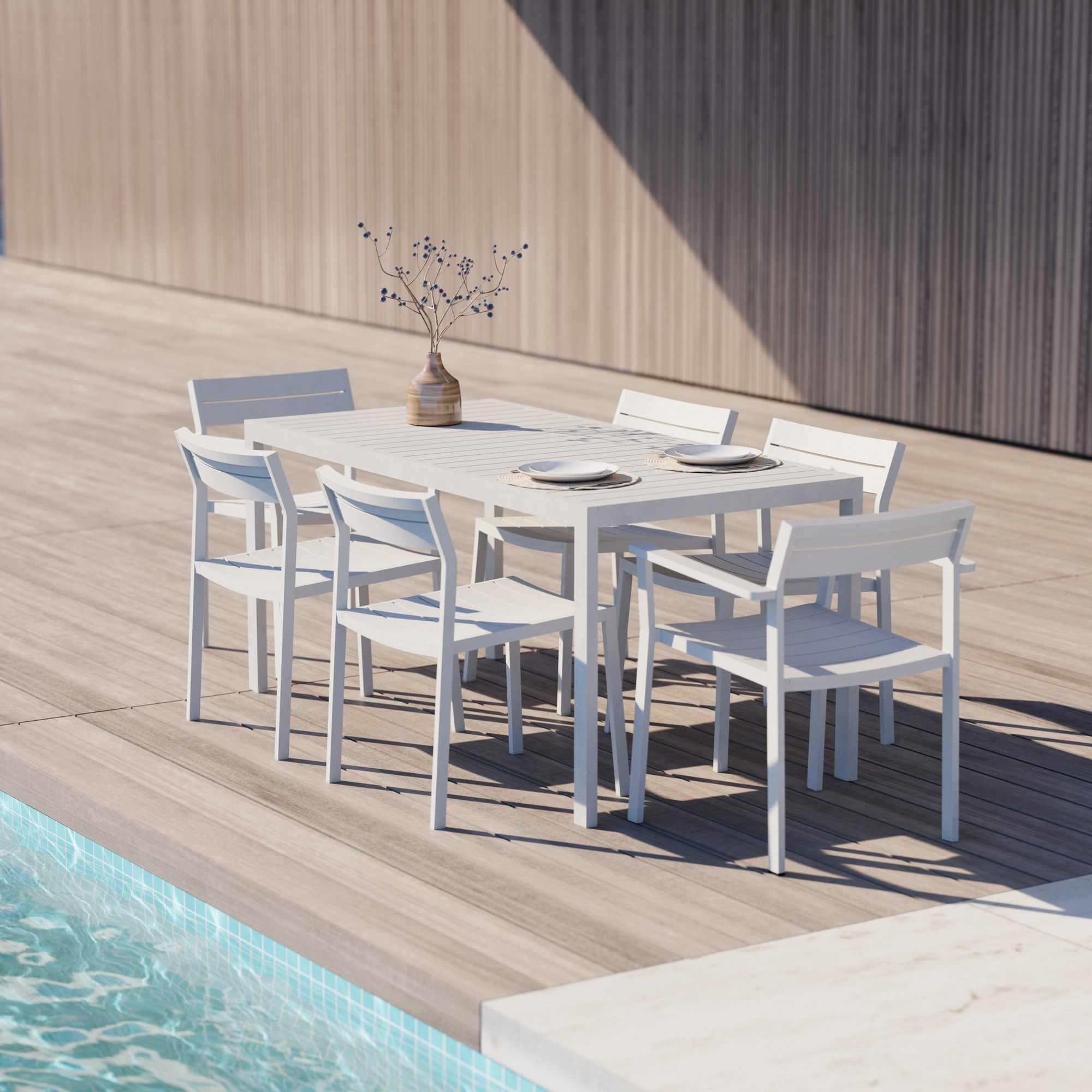 Алюминиевый стул с порошковым покрытием Case Eos ARCH-00109535 - Вид №15