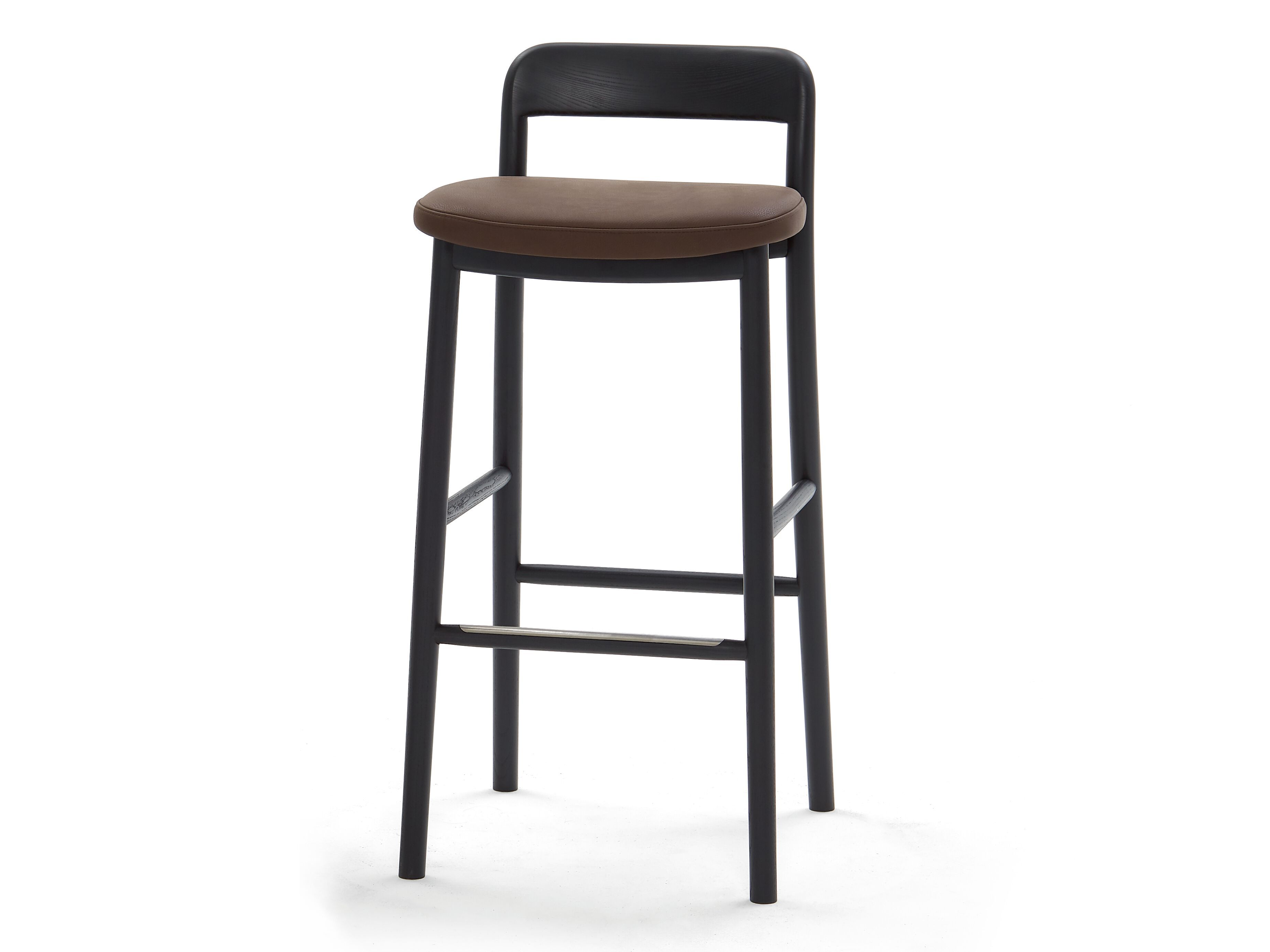 Высокий деревянный стул с мягким сиденьем DE PADOVA Villetta ARCH-00045894