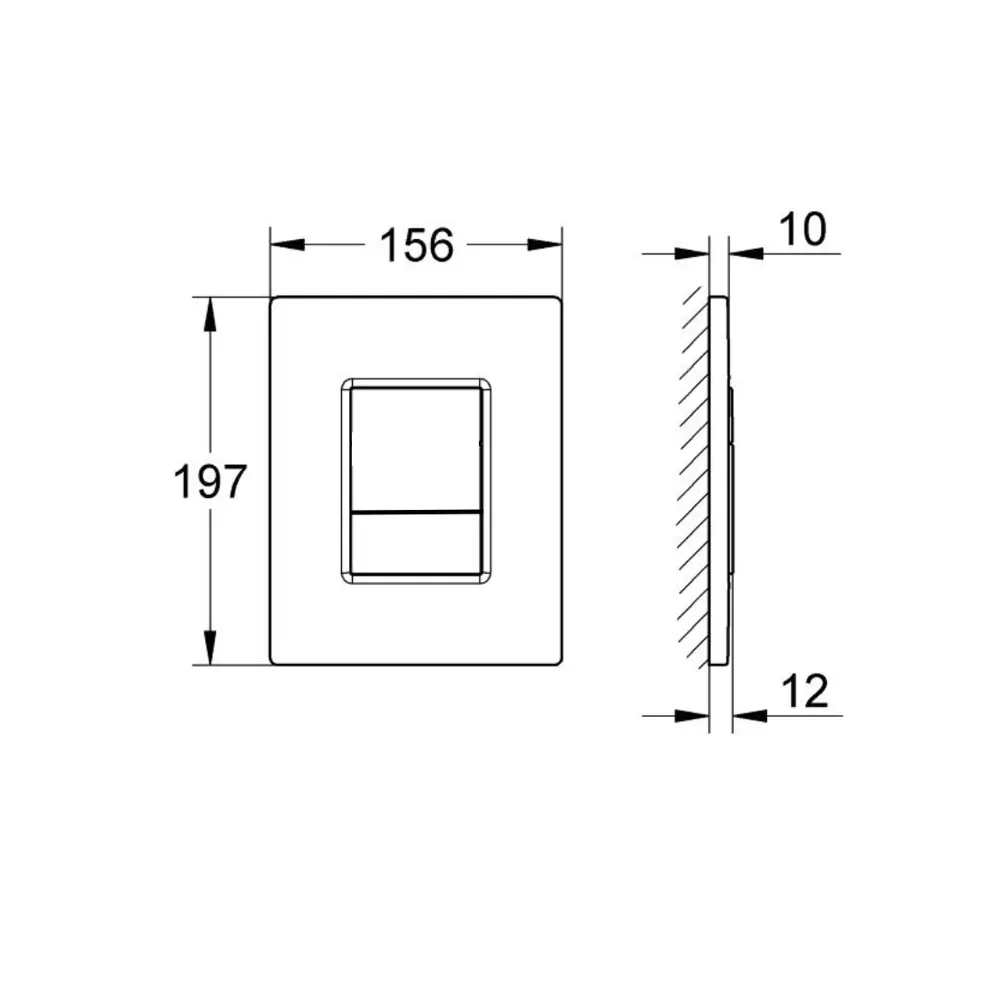 Комплект инсталляции Aquatek Pneumo N 49 с унитазом тип ободка открытый Glory клавиша Aquatek Pnn-0000003 серая Pneumo N49 STLM-2181537 - Вид №9