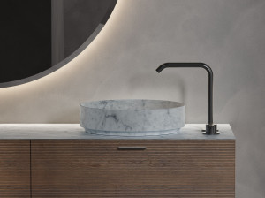 Мраморная круглая столешница