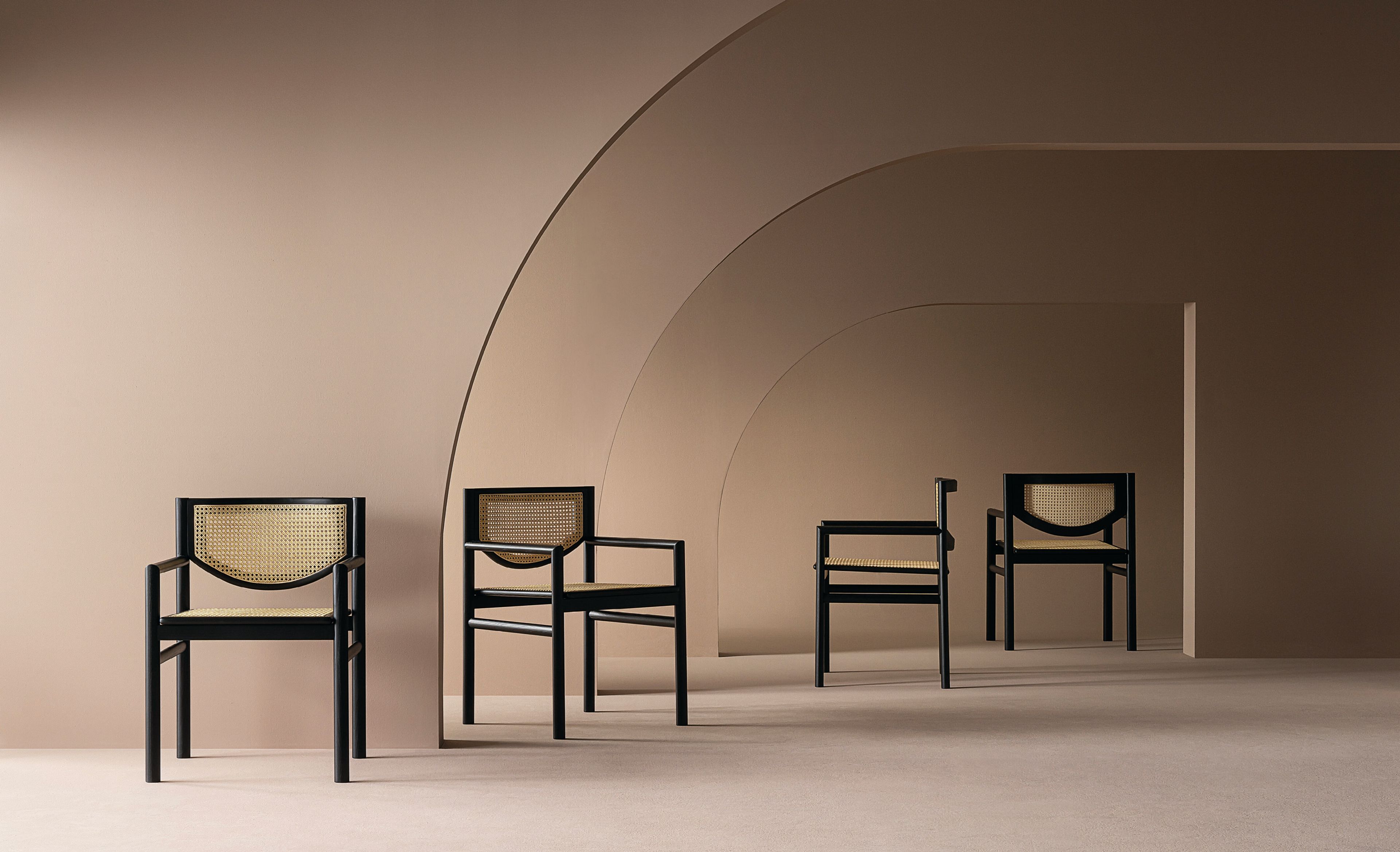 Венский стул из ясеня и соломы с подлокотниками Casamilano KLARA ARCH-00072499 - Вид №3