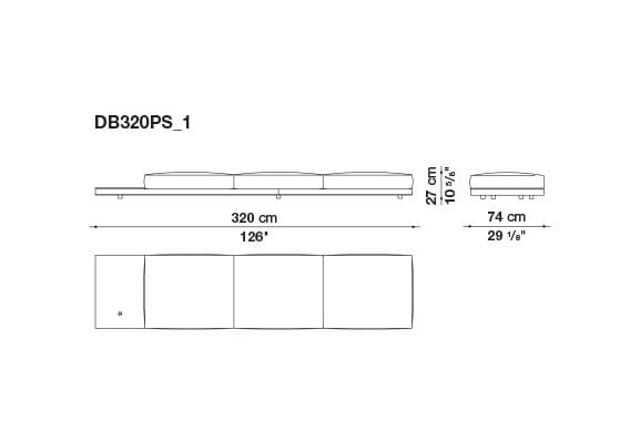 Кожаный диван B&B Italia док ARCH-00106863 - Вид №93