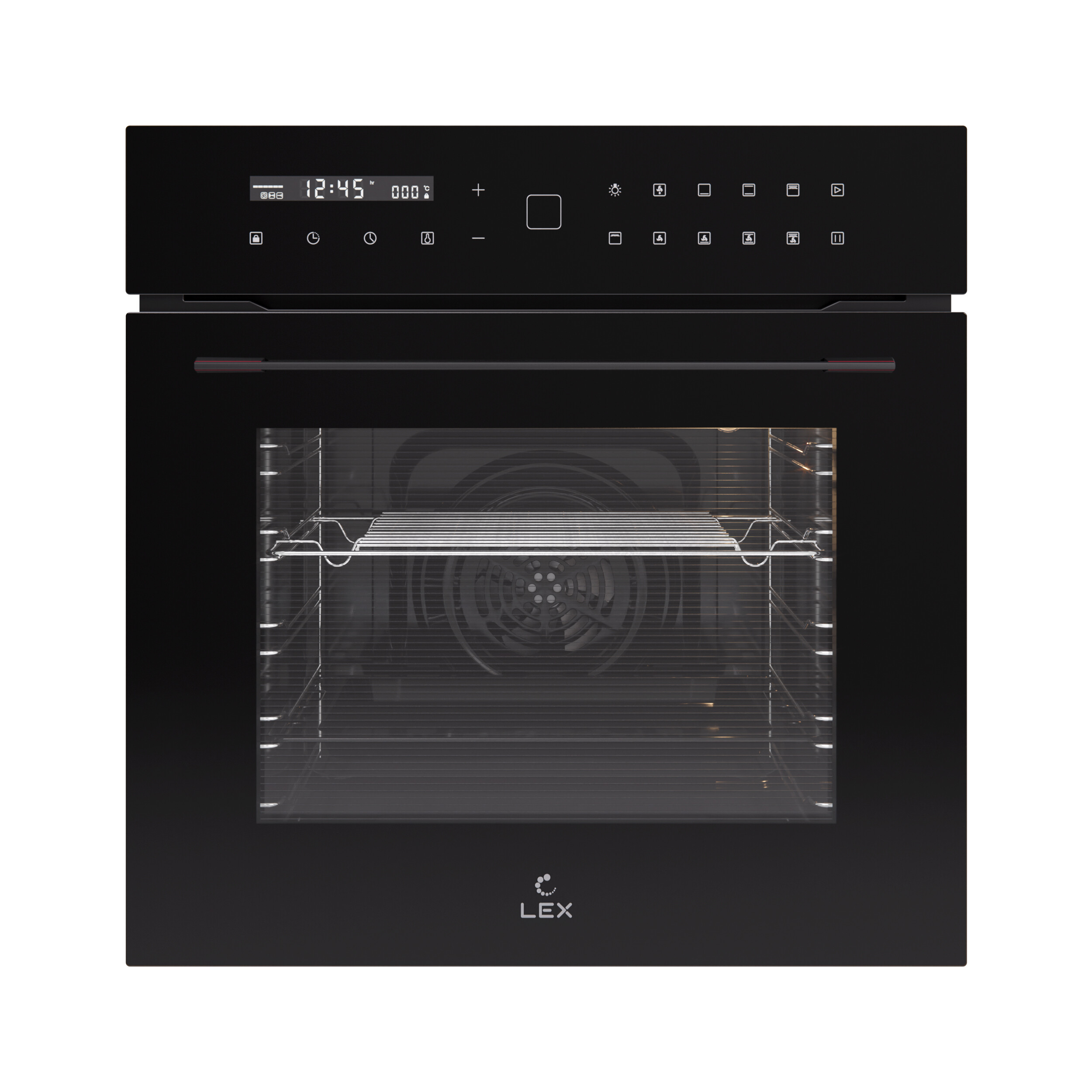 9242186 Электрический духовой шкаф LEX EDS 101 BBL черный STDN-0033274