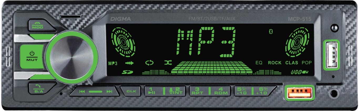 5638011 Автопроигрыватель DIGMA MCP-515 STDN-0082102