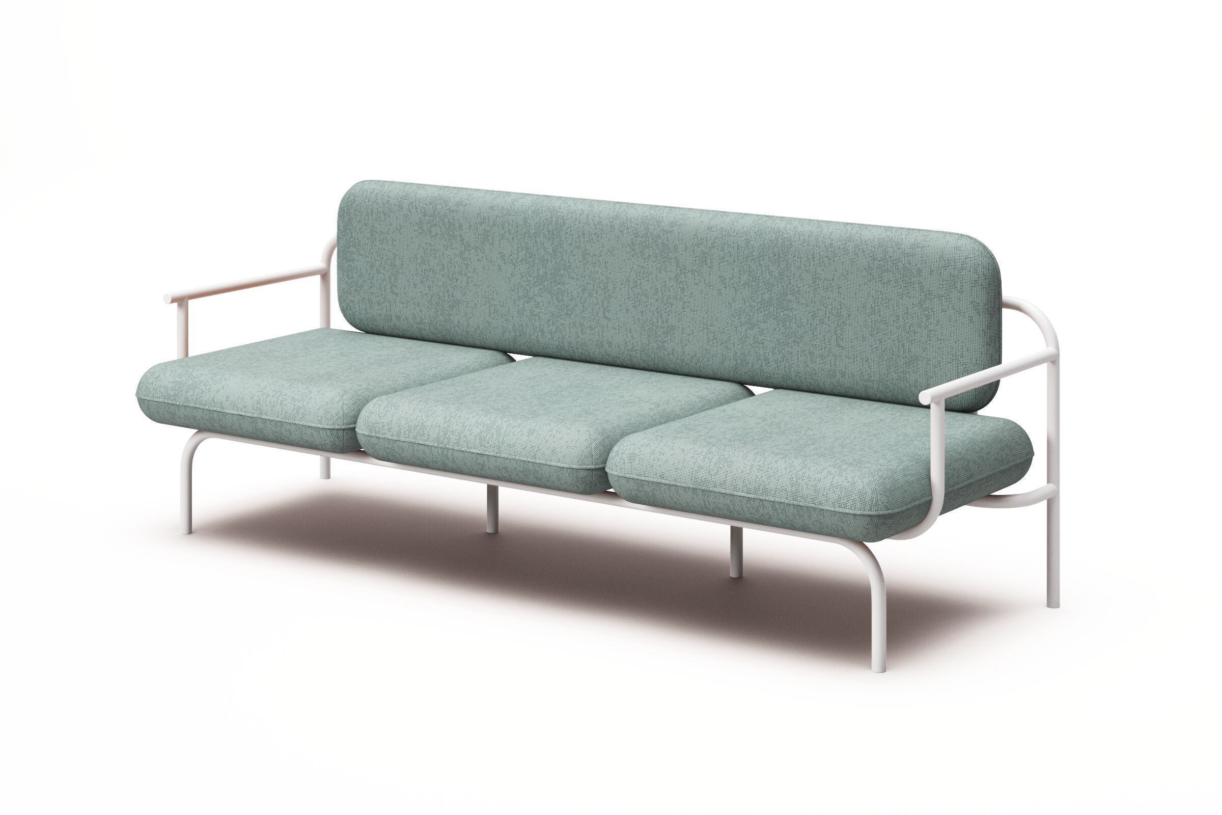 3-местный тканевый садовый диван Joyf Havn ARCH-00120885 - Вид №10