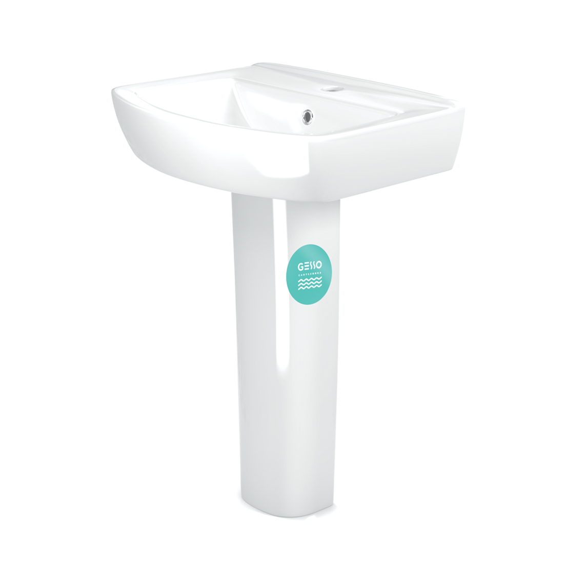 Деко Умывальник + пьедестал 21,67 кг. GESSO  - Вид №1