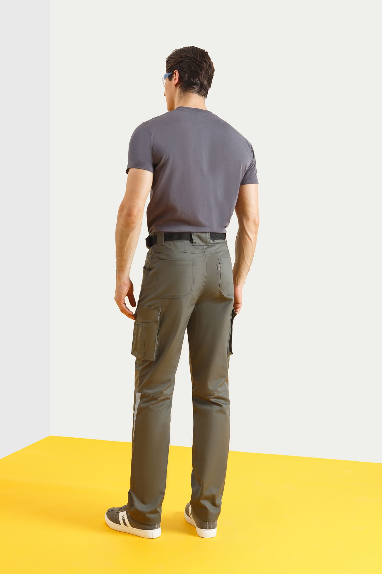 5026427 Костюм  NEW серый хаки STATUS  Летняя спецодежда  размер 56-58/182-188  - Вид №11