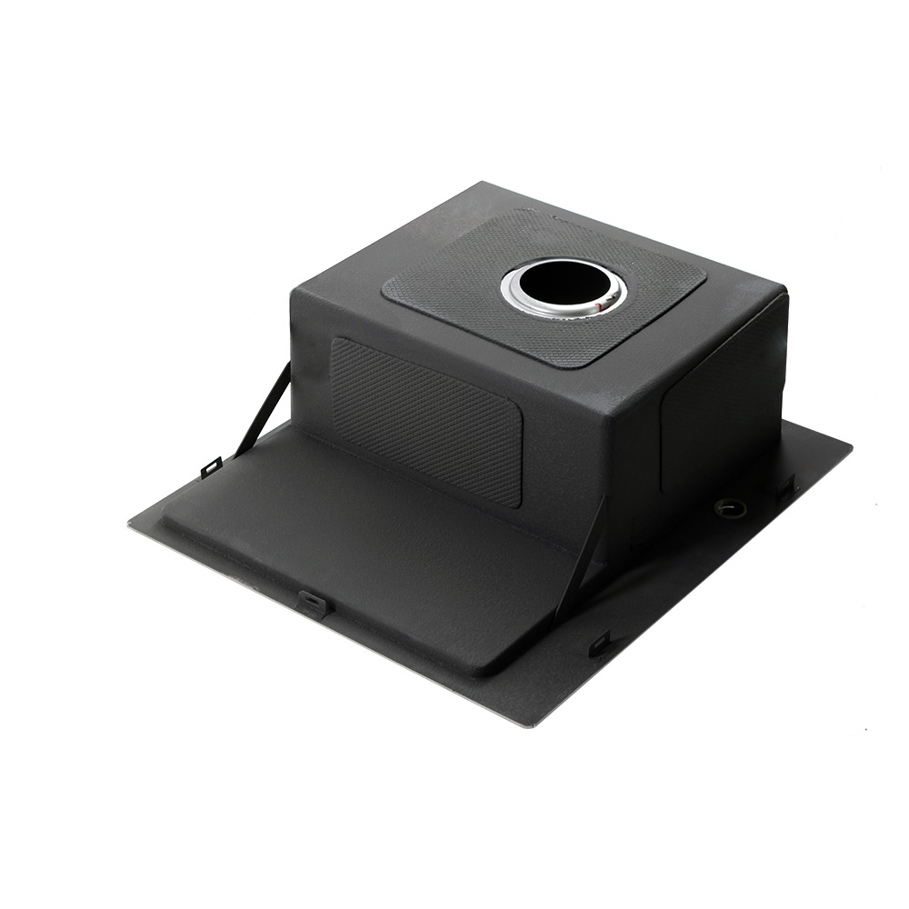 Мойка HD5851R MELANA ProfLine 3,0/200 САТИН врезная прямоугольная с коландером HD5851R HD5851R сатин - Вид №9