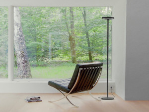 Металлический светодиодный торшер