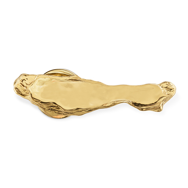 EA1074R PullCast Дверные рычаги KESYA Полированная латунь 