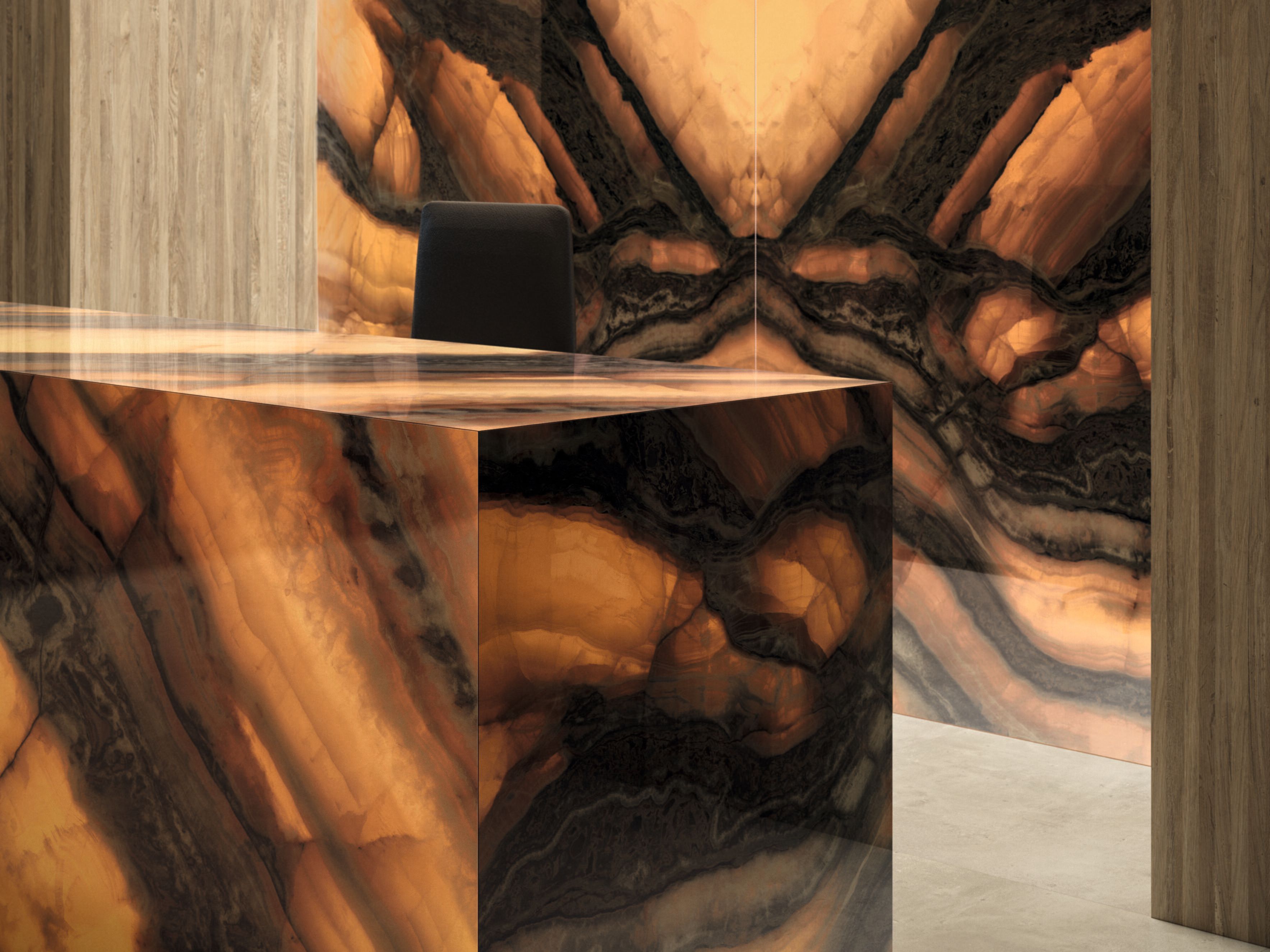 Столешница из керамогранита с мраморным эффектом CERAMICA FONDOVALLE MYTOP ARCH-00065924